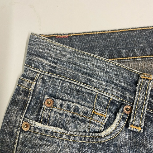 Seven For All Mankind Denim Flare Jeans 7FAM 28x28 - Picture 3 of 10